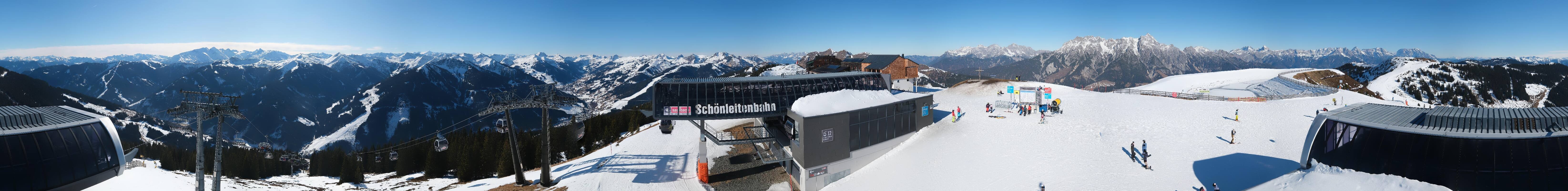 Archiv Foto Webcam Wildenkarkogel bei Saalbach