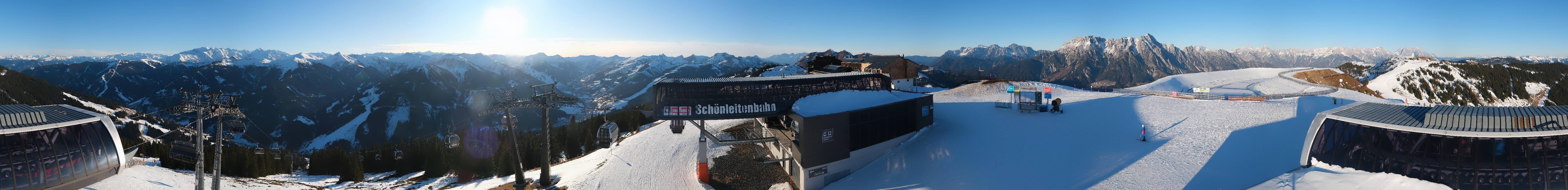 Archiv Foto Webcam Wildenkarkogel bei Saalbach