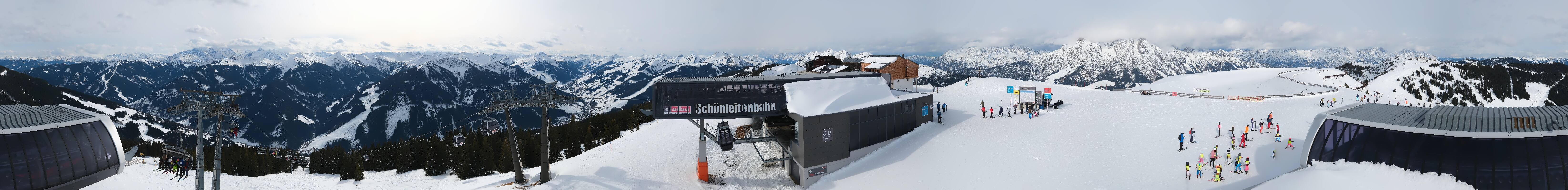 Archiv Foto Webcam Wildenkarkogel bei Saalbach