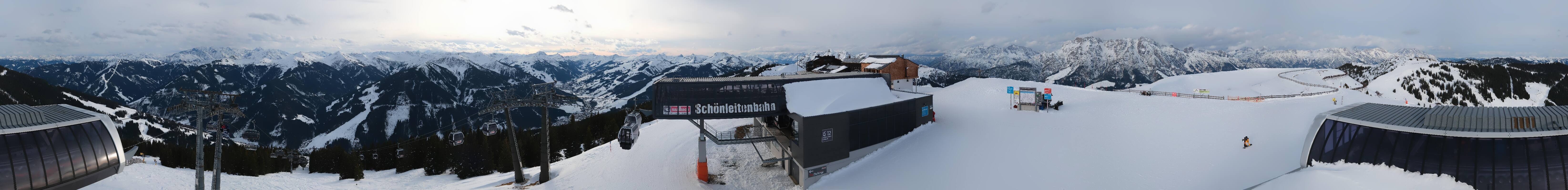 Archiv Foto Webcam Wildenkarkogel bei Saalbach
