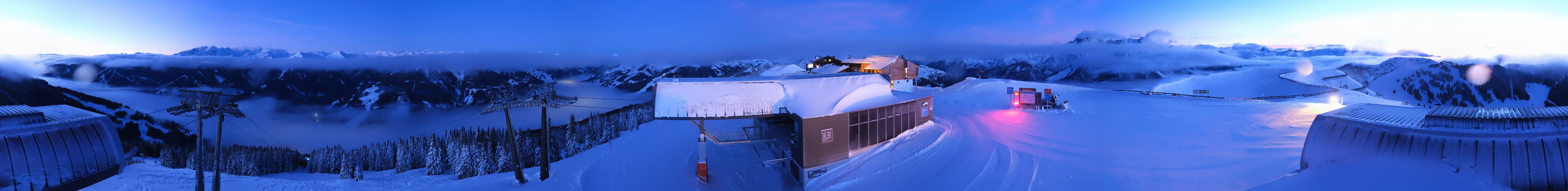 Archived image Webcam Wildenkarkogel (Saalbach)