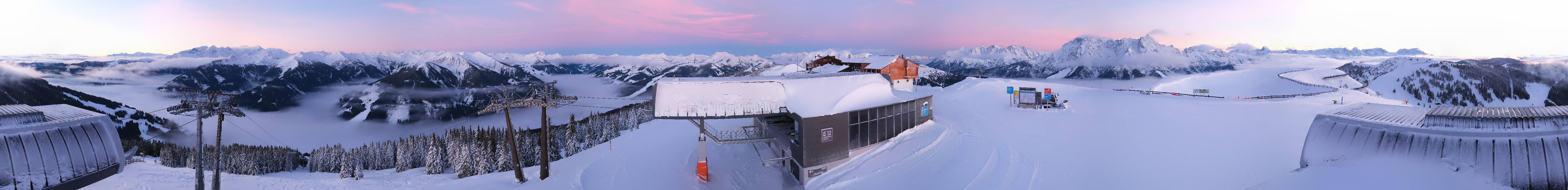 Archived image Webcam Wildenkarkogel (Saalbach)