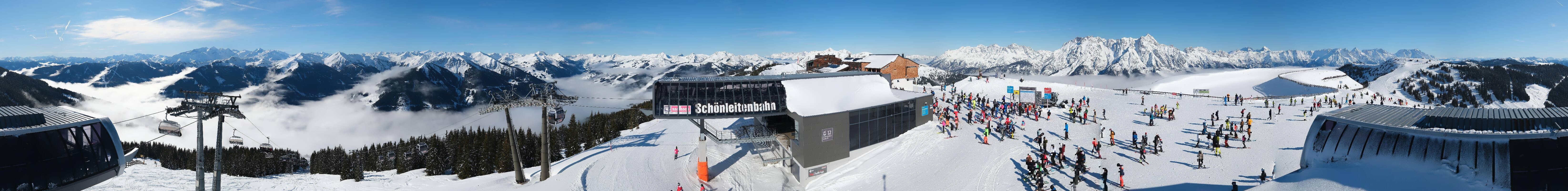 Archived image Webcam Wildenkarkogel (Saalbach)