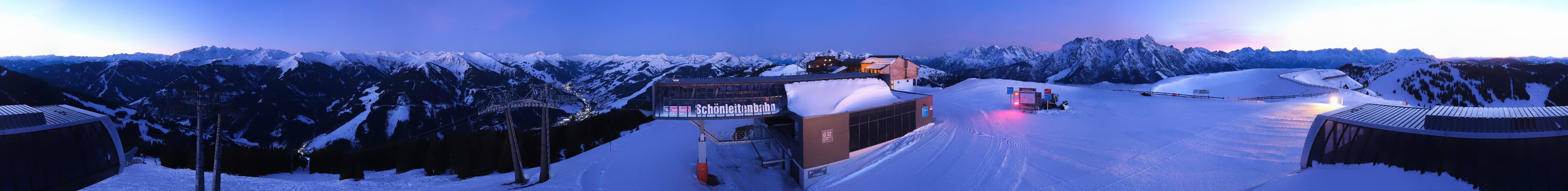 Archived image Webcam Wildenkarkogel (Saalbach)