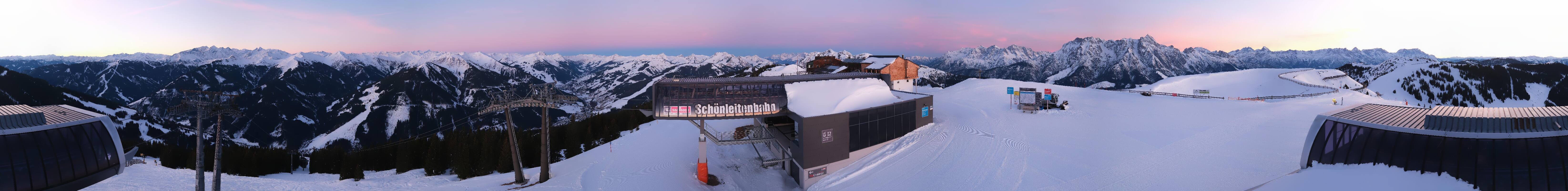 Archived image Webcam Wildenkarkogel (Saalbach)