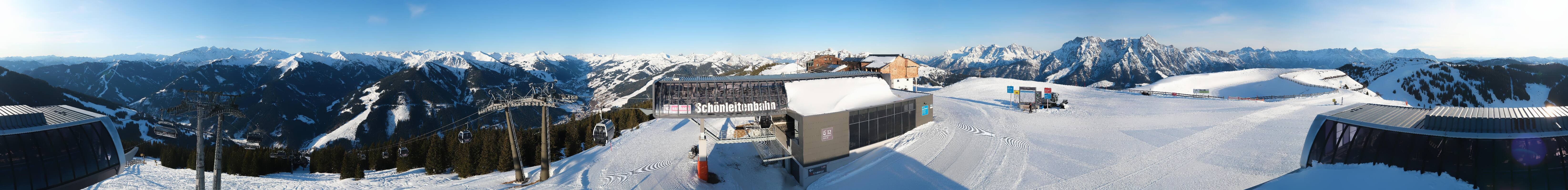 Archived image Webcam Wildenkarkogel (Saalbach)