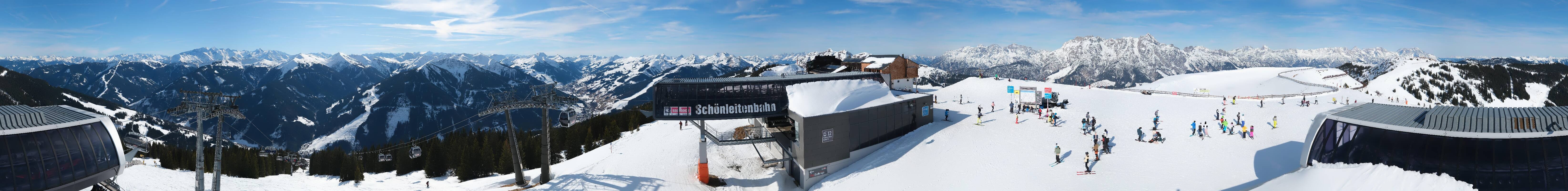 Archived image Webcam Wildenkarkogel (Saalbach)