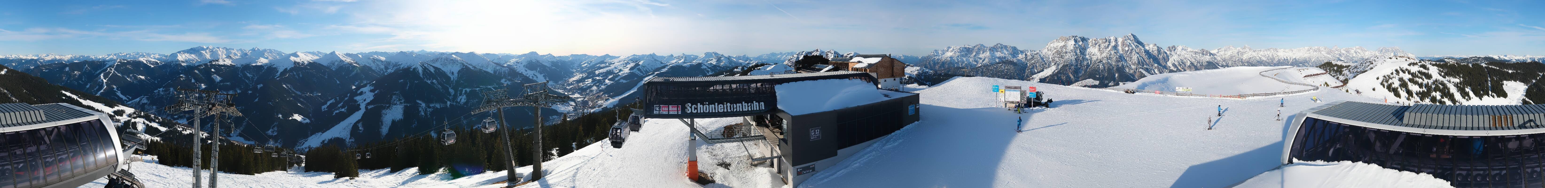 Archived image Webcam Wildenkarkogel (Saalbach)