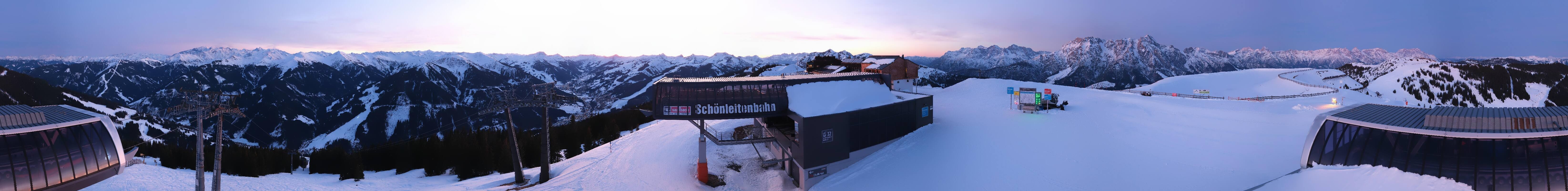 Archived image Webcam Wildenkarkogel (Saalbach)