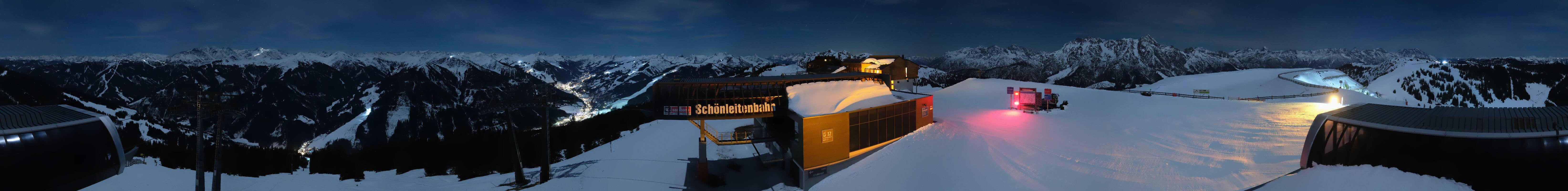 Archived image Webcam Wildenkarkogel (Saalbach)