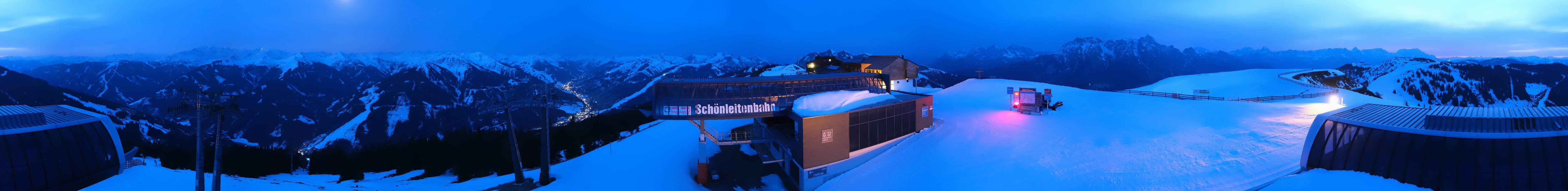 Archiv Foto Webcam Wildenkarkogel bei Saalbach