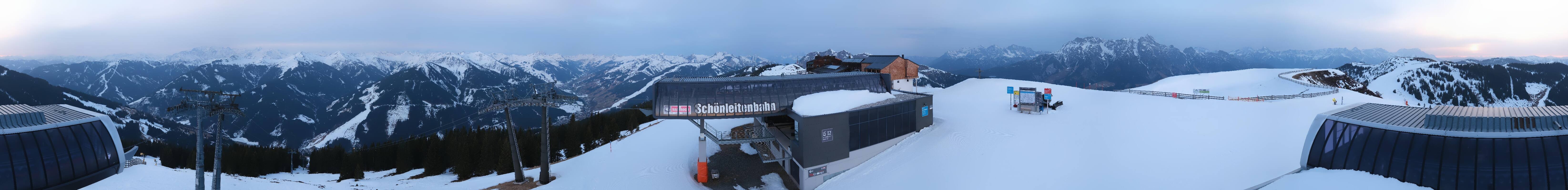 Archiv Foto Webcam Wildenkarkogel bei Saalbach