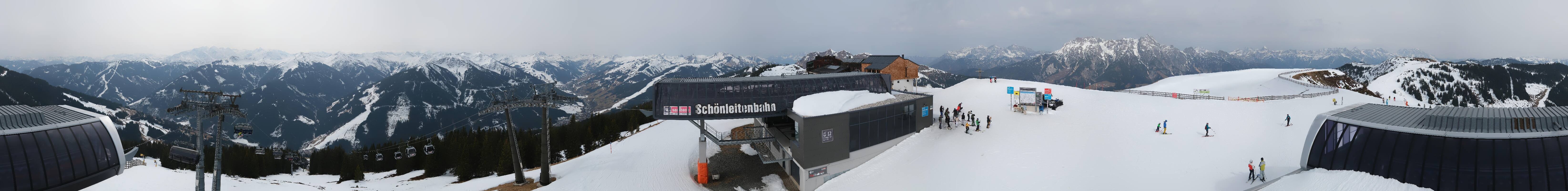 Archiv Foto Webcam Wildenkarkogel bei Saalbach