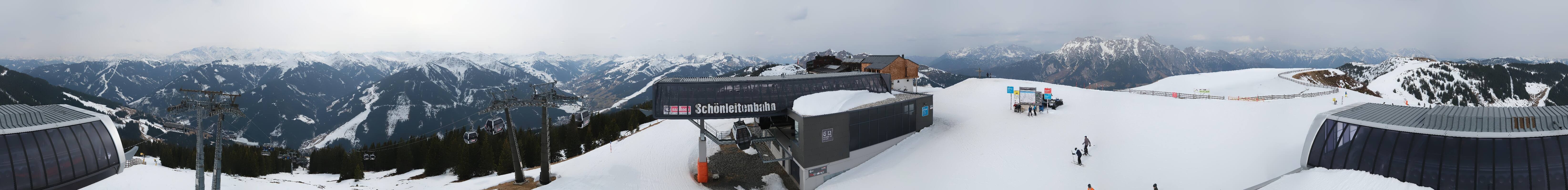 Archiv Foto Webcam Wildenkarkogel bei Saalbach