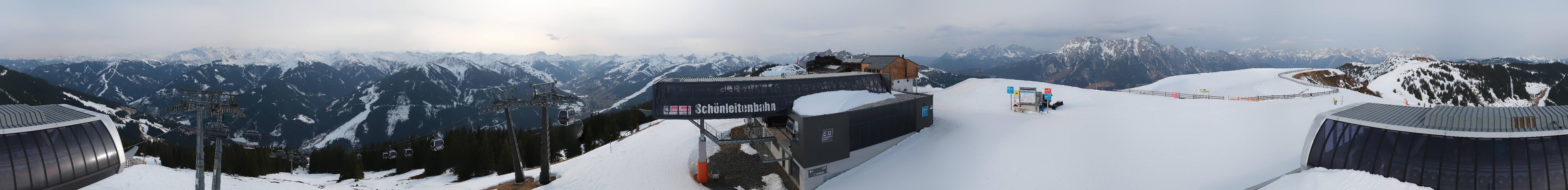 Archiv Foto Webcam Wildenkarkogel bei Saalbach