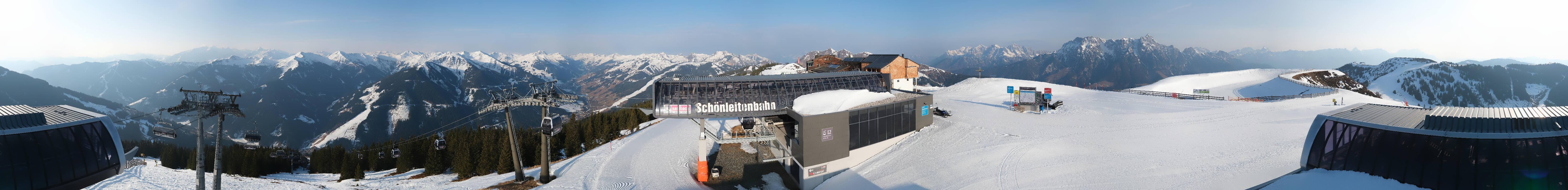 Archiv Foto Webcam Wildenkarkogel bei Saalbach