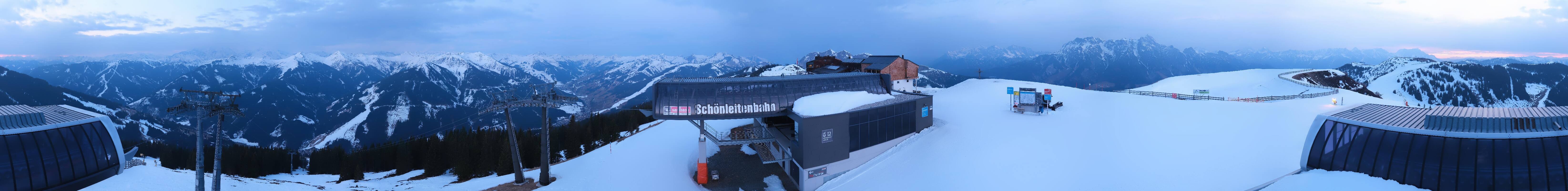 Archiv Foto Webcam Wildenkarkogel bei Saalbach