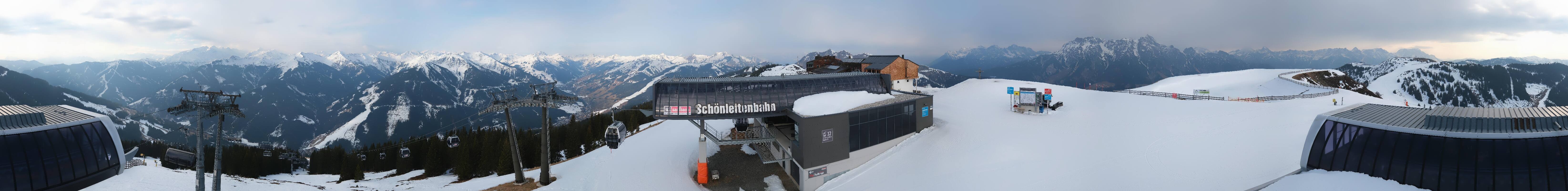 Archiv Foto Webcam Wildenkarkogel bei Saalbach