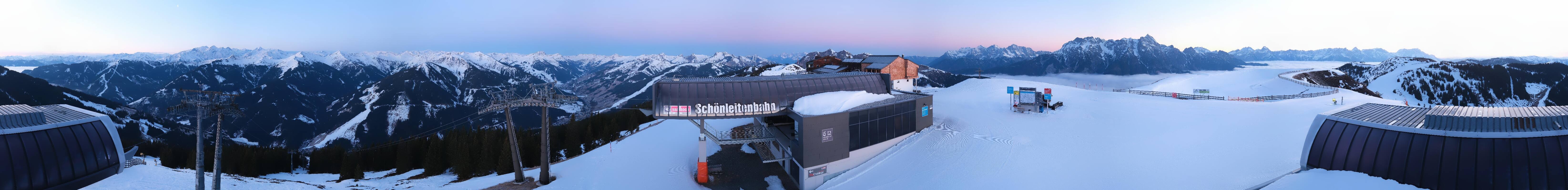 Archived image Webcam Wildenkarkogel (Saalbach)