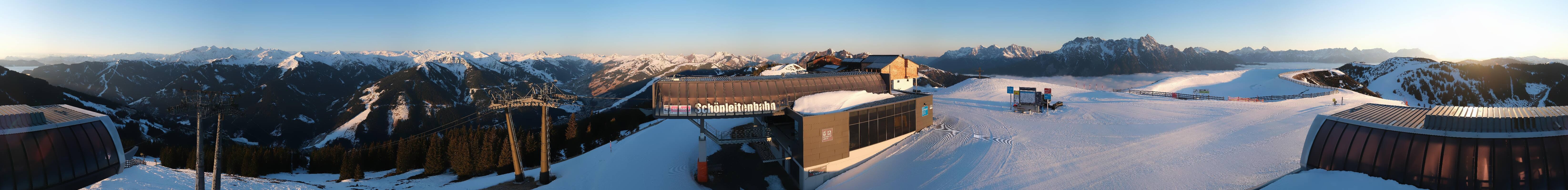 Archived image Webcam Wildenkarkogel (Saalbach)