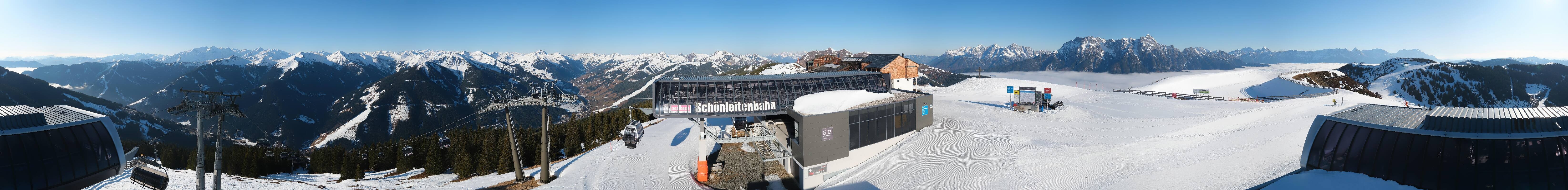 Archived image Webcam Wildenkarkogel (Saalbach)