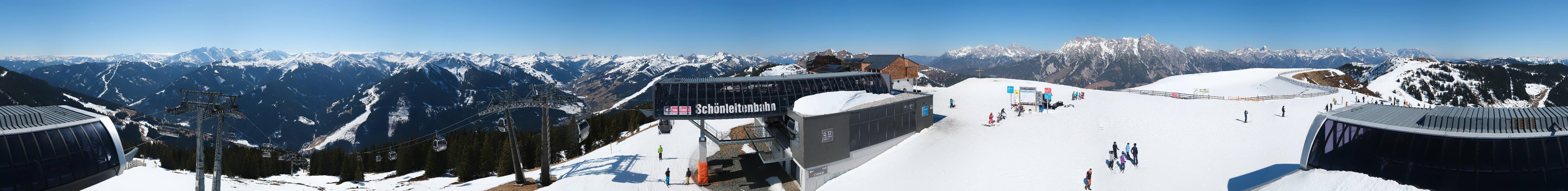 Archived image Webcam Wildenkarkogel (Saalbach)