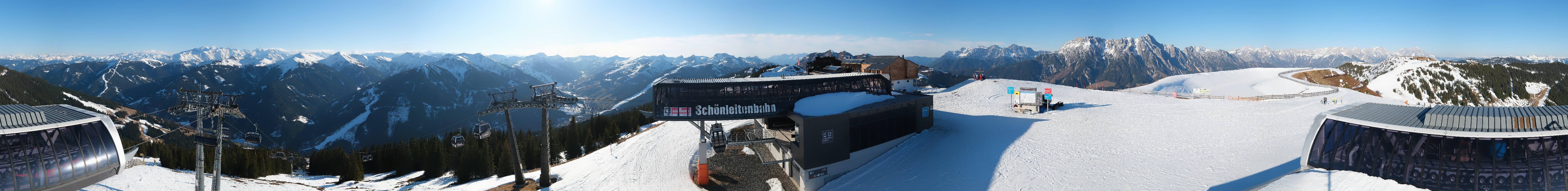 Archived image Webcam Wildenkarkogel (Saalbach)