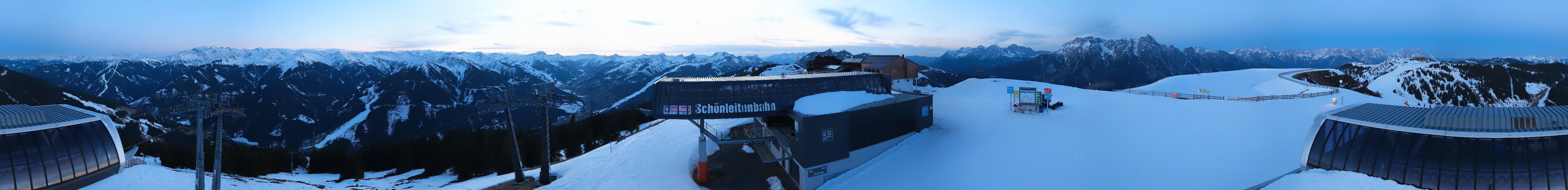 Archived image Webcam Wildenkarkogel (Saalbach)