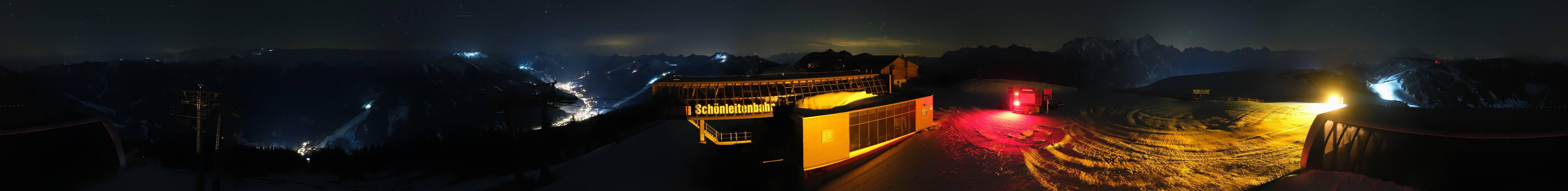 Archived image Webcam Wildenkarkogel (Saalbach)