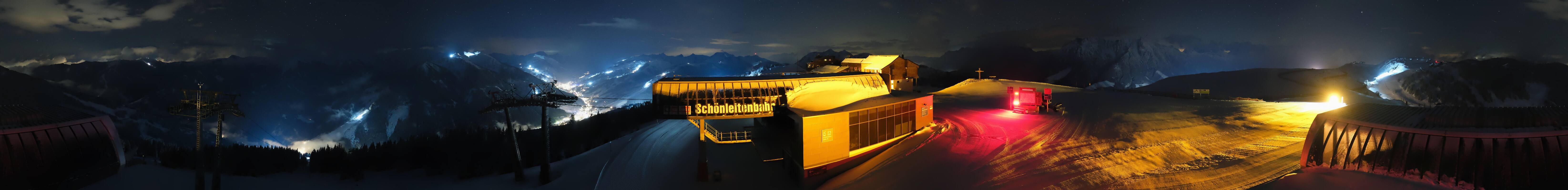 Archiv Foto Webcam Wildenkarkogel bei Saalbach
