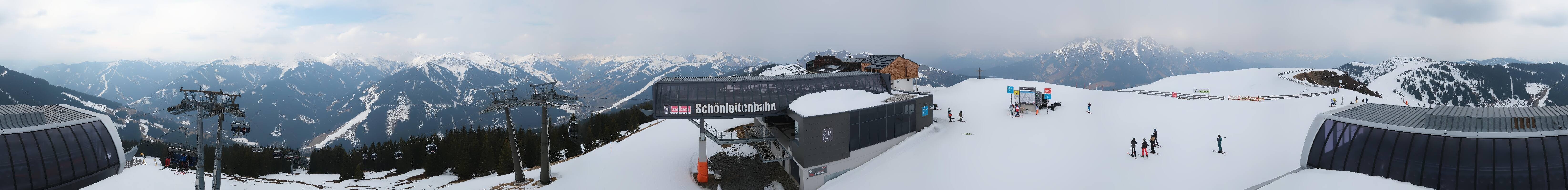 Archived image Webcam Wildenkarkogel (Saalbach)