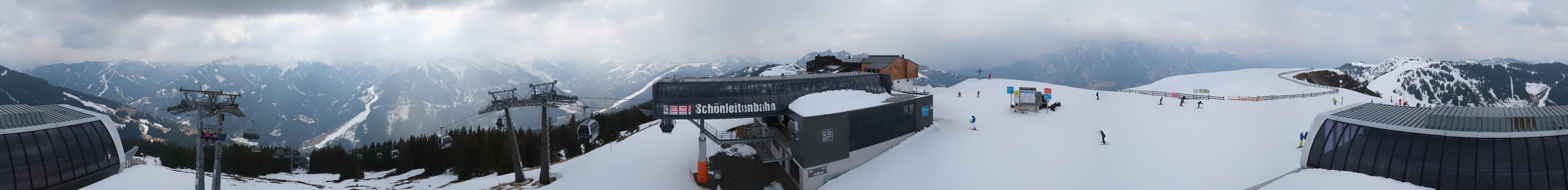 Archived image Webcam Wildenkarkogel (Saalbach)