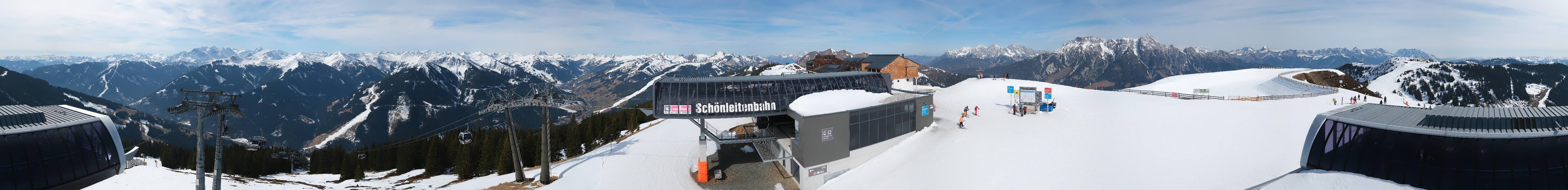 Archiv Foto Webcam Wildenkarkogel bei Saalbach