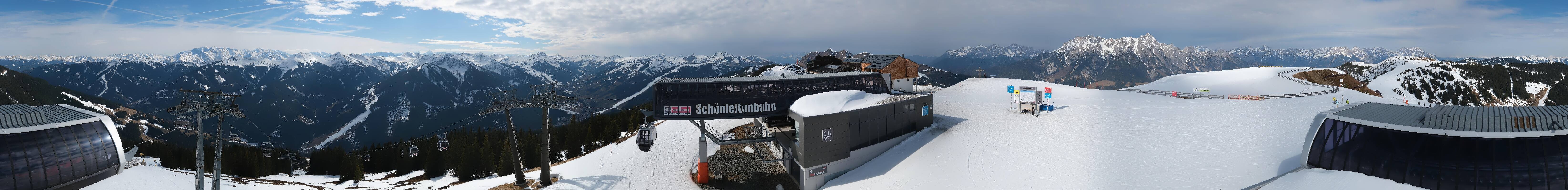 Archiv Foto Webcam Wildenkarkogel bei Saalbach