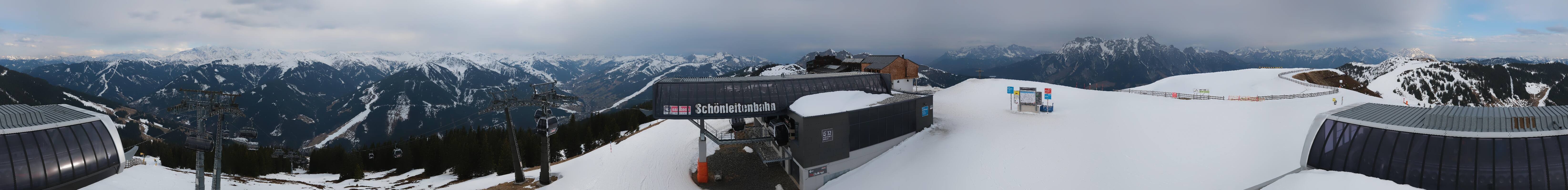 Archiv Foto Webcam Wildenkarkogel bei Saalbach