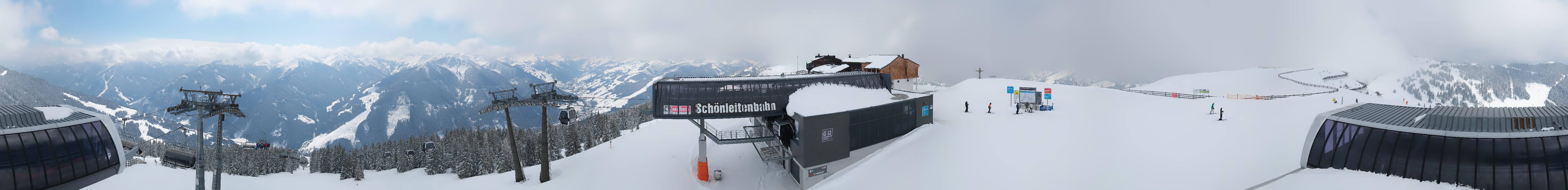 Archiv Foto Webcam Wildenkarkogel bei Saalbach