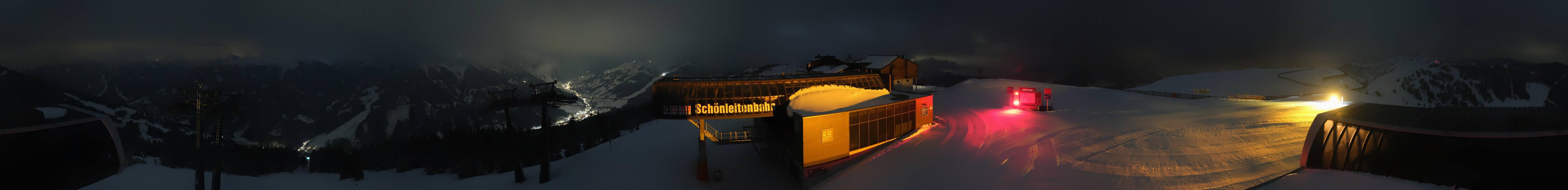 Archived image Webcam Wildenkarkogel (Saalbach)