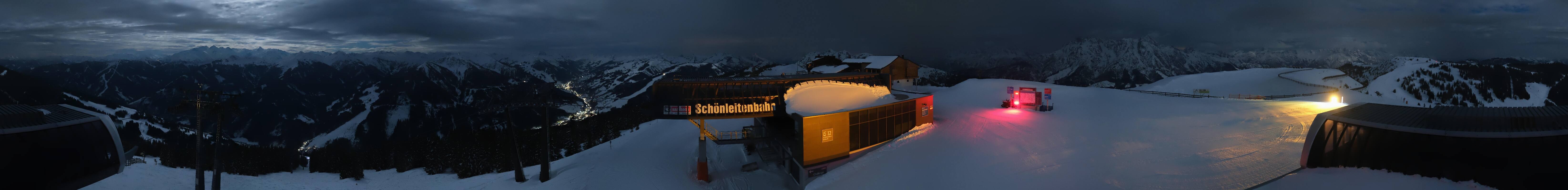 Archiv Foto Webcam Wildenkarkogel bei Saalbach