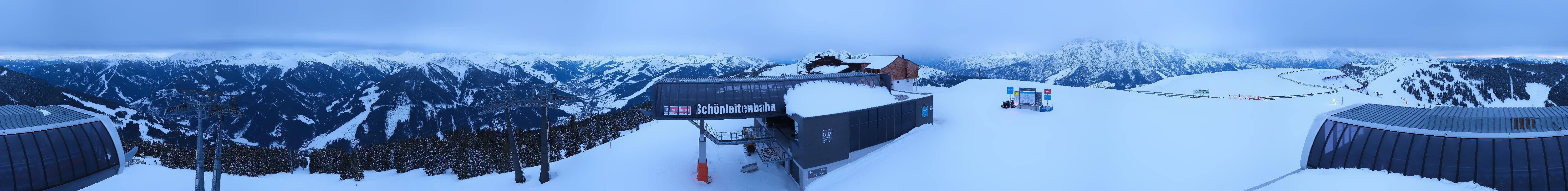 Archiv Foto Webcam Wildenkarkogel bei Saalbach