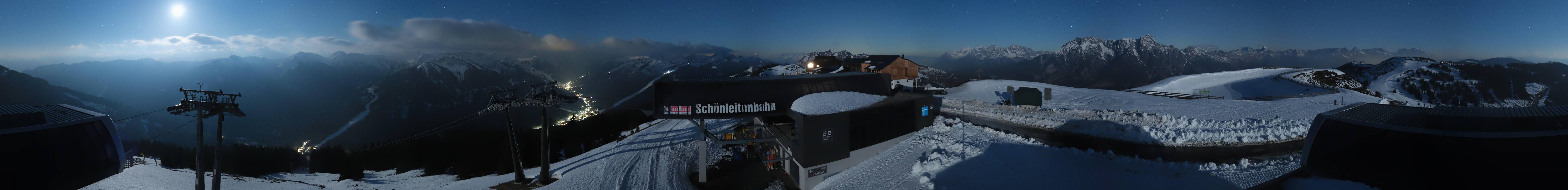 Archived image Webcam Wildenkarkogel (Saalbach)
