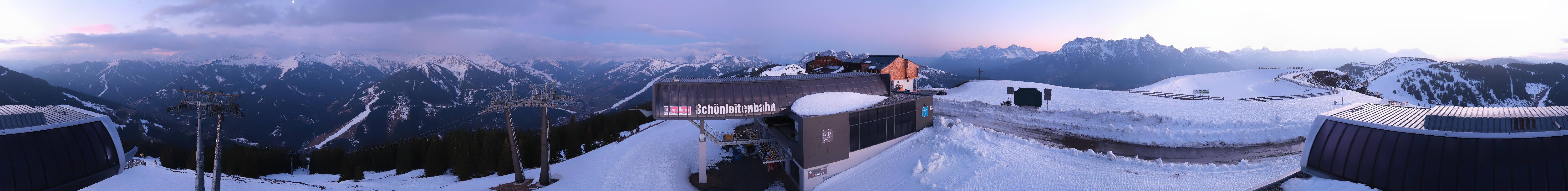 Archived image Webcam Wildenkarkogel (Saalbach)