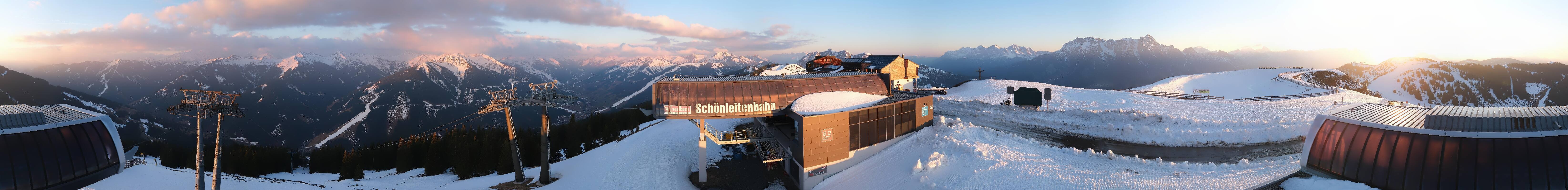 Archived image Webcam Wildenkarkogel (Saalbach)