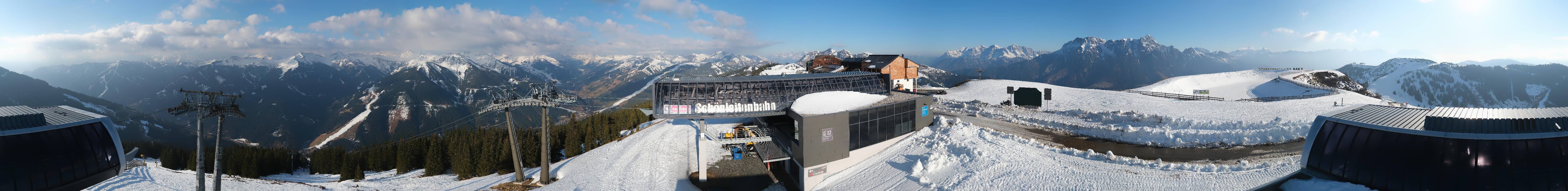 Archived image Webcam Wildenkarkogel (Saalbach)