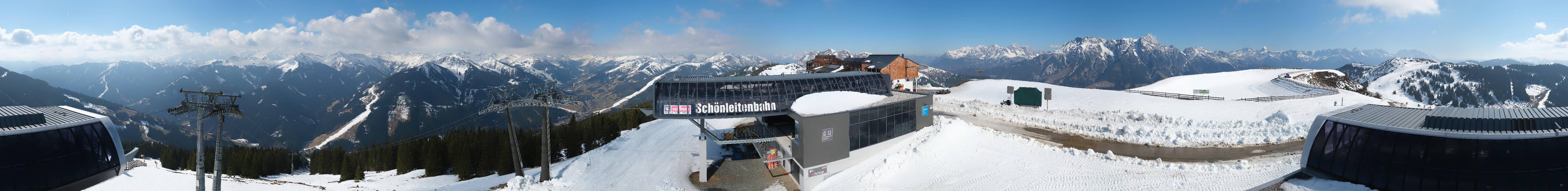 Archived image Webcam Wildenkarkogel (Saalbach)