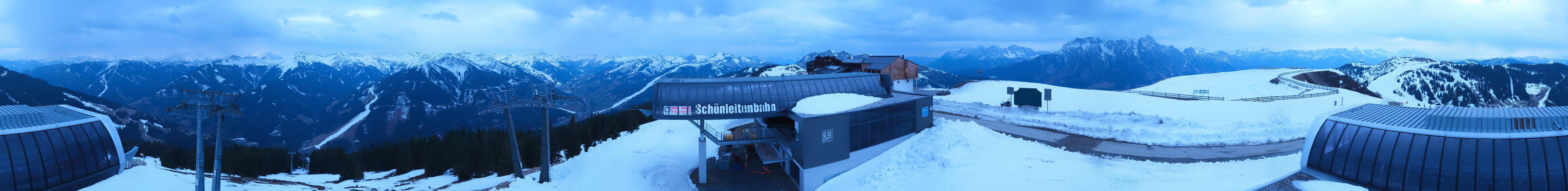 Archiv Foto Webcam Wildenkarkogel bei Saalbach