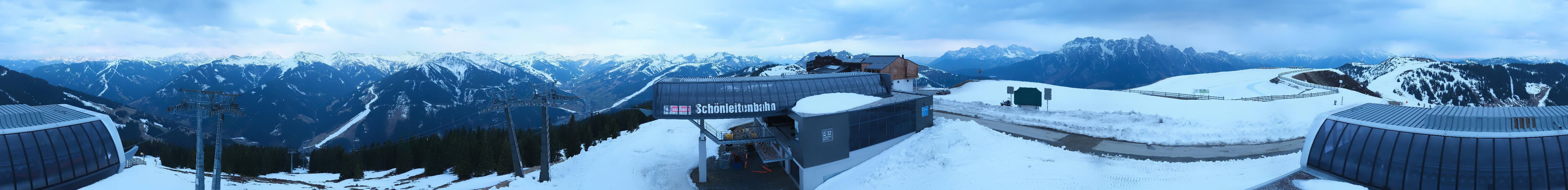 Archiv Foto Webcam Wildenkarkogel bei Saalbach
