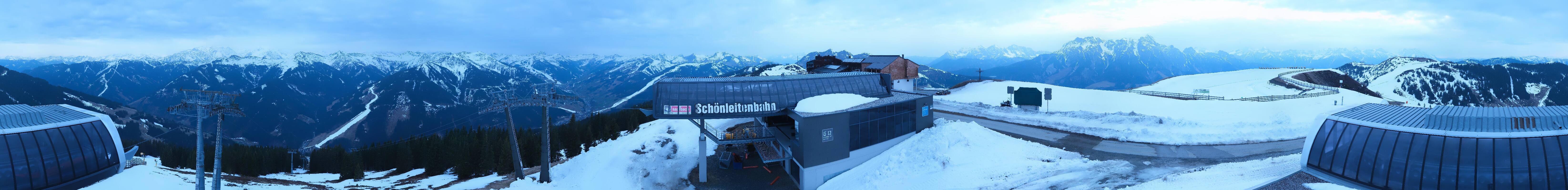 Archived image Webcam Wildenkarkogel (Saalbach)