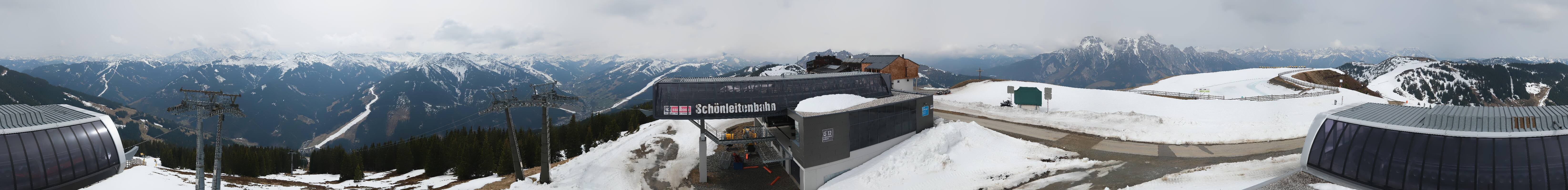 Archived image Webcam Wildenkarkogel (Saalbach)