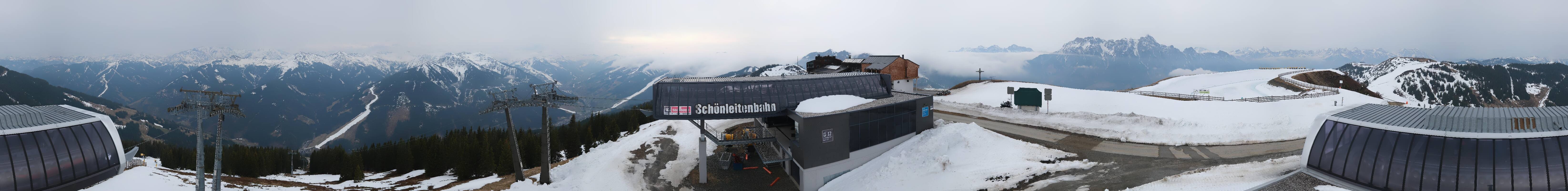 Archived image Webcam Wildenkarkogel (Saalbach)