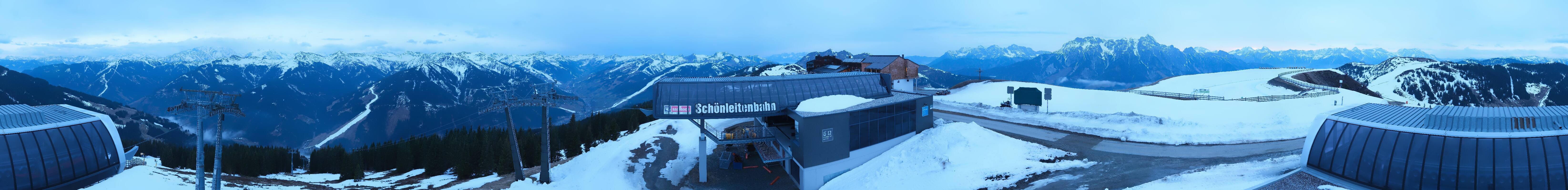 Archiv Foto Webcam Wildenkarkogel bei Saalbach